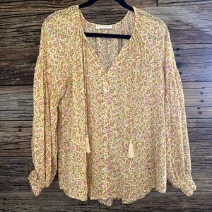 Spell Rae Blouse in Daisy Yellow